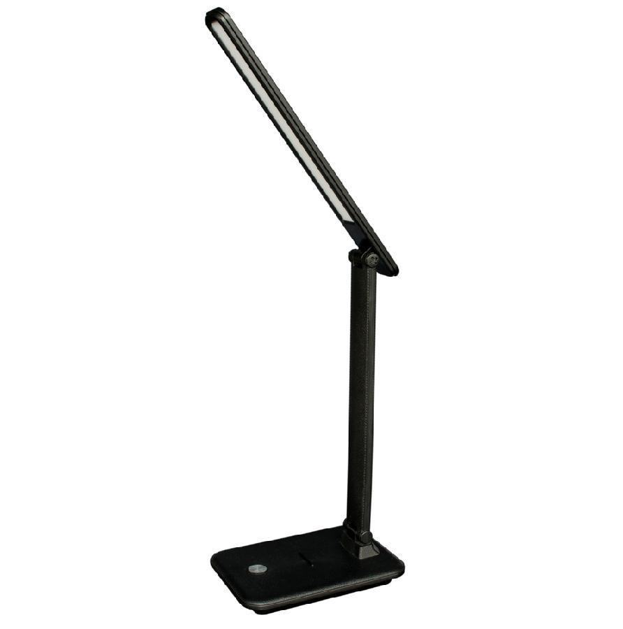 Lampe de table LED moderne 9,5 W de couleur noire élégante